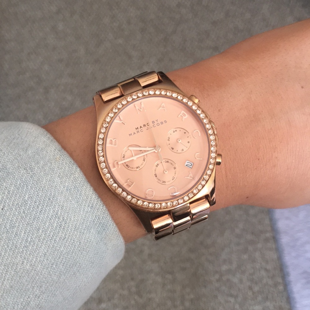 Marc Jacobs Rose Gold Watch